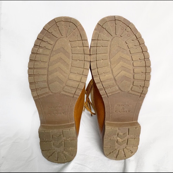 Women’s Rock And Candy Brown faux leather boots - Picture 6 of 7